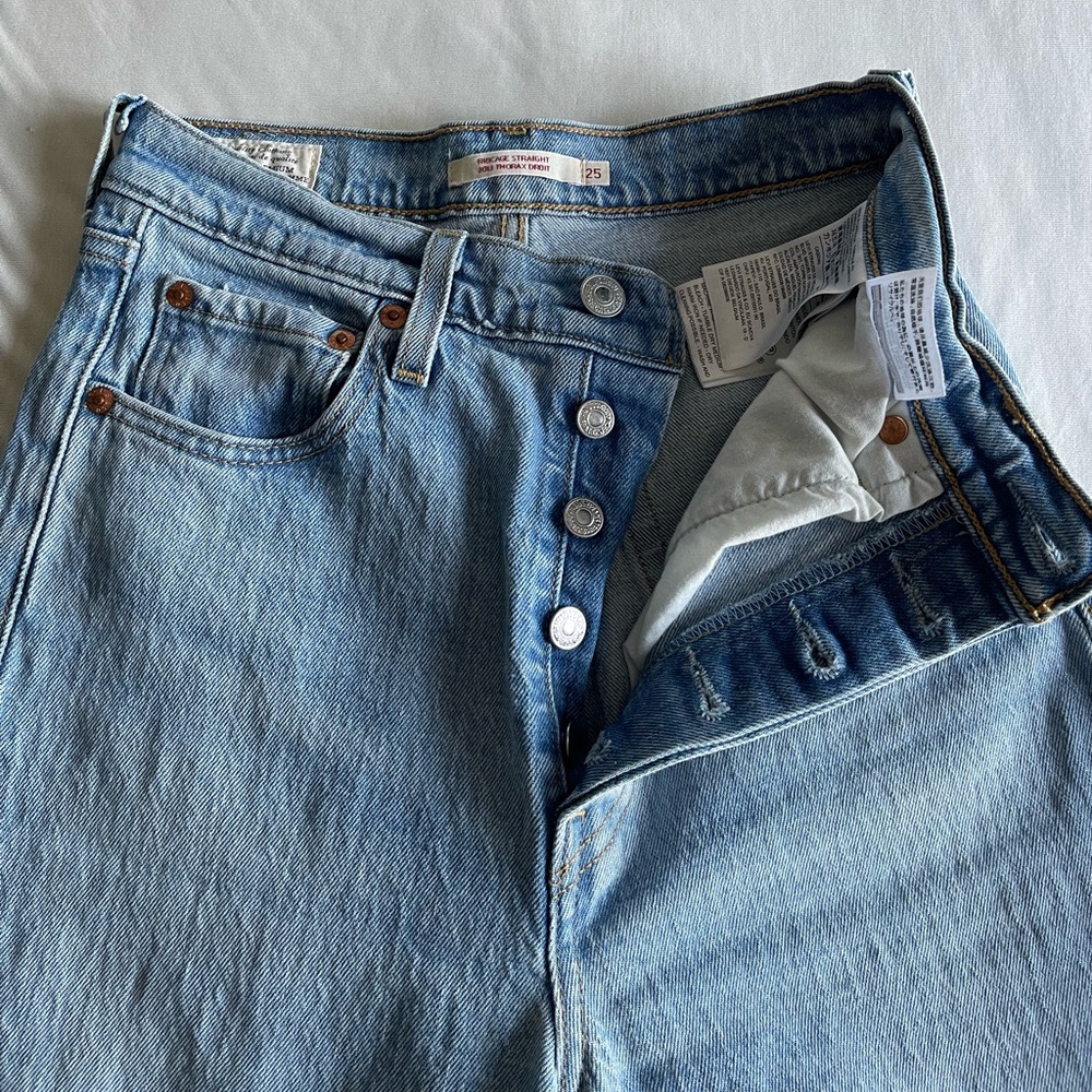 Levi's Ribcage Straight Jeans - Picture 3 of 5
